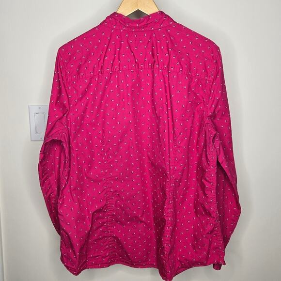 G.H. Bass & Co. Pink Collared Button-Up Longsleeve Shirt Size XXL - Picture 2 of 10